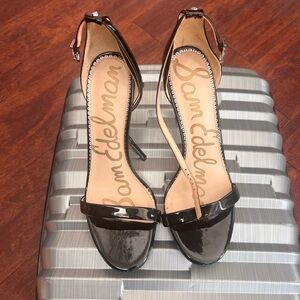 Sam Edelman Glossy Black Heels
